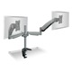 Mount-It! Full Motion Monitor Desk Mount with Quick Release Dual Arm 
