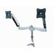 Mount-It! Full Motion Monitor Desk Mount with Quick Release Dual Arm 