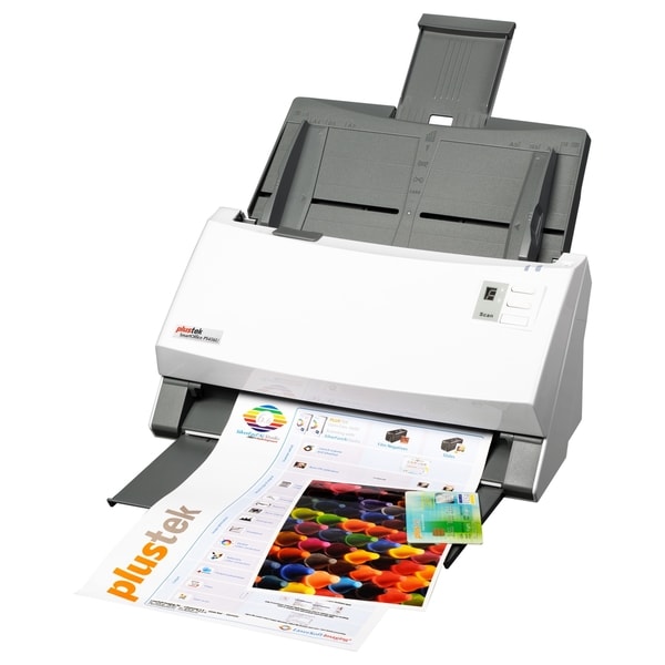 Plustek SmartOffice PS456U Sheetfed Scanner - 600 dpi Optical