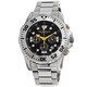 Akribos XXIV Men's Quartz Chronograph Stainless Steel Bracelet Watch