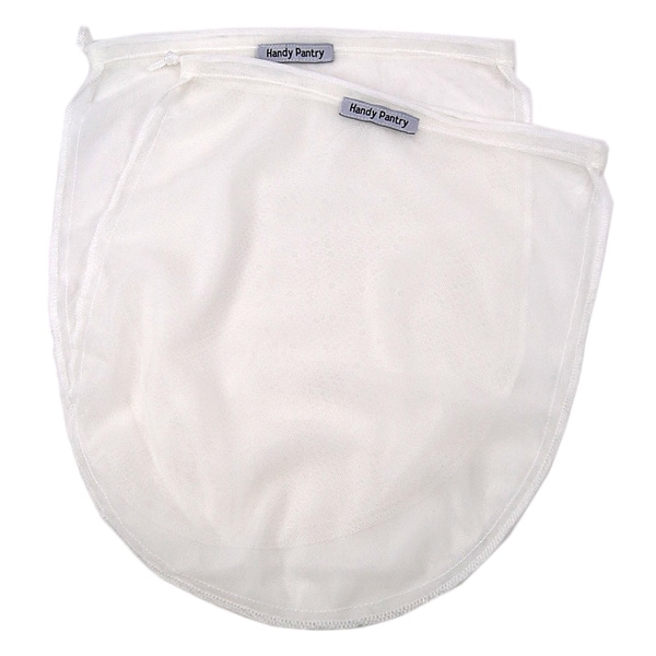 Handy Pantry Large Reusable Vegan Nut Milk Bag (Pack of 2)