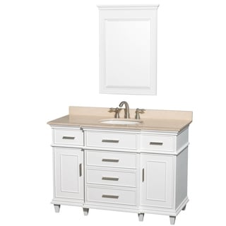 Buy  Berkeley White 48-inch Single Vanity