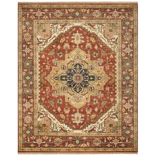Great Prices Safavieh Hand-knotted Serapi Rust/ Rust Wool Rug (8' x 10')