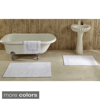 See Reviews Lux 100-percent Cotton Tufted Reversible Rug or Bath Mat