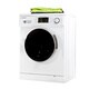 Equator 13 lb White Convertible Combo Washer Dryer with Optional Venting/ Condensing Drying
