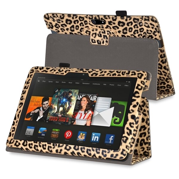BasAcc Stand Leather Case for Amazon Kindle Fire HDX 8.9-inch