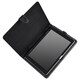 Insten Black Standable Folio Flip Leather 10-inch Tablet Case for Apple iPad Air 1/ 2/ Samsung Galaxy Note 10.1