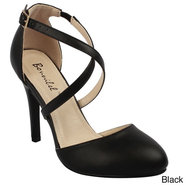 Bonnibel Women�s �ALIA2� Stiletto Heel Buckle Crisscross