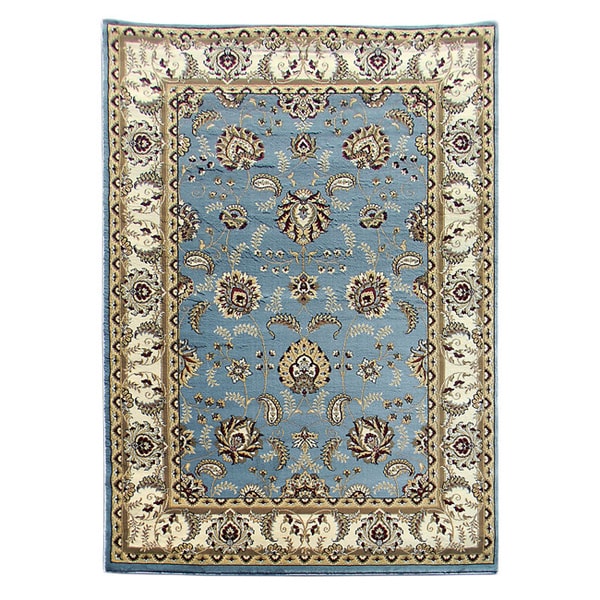 Tiffany Sky Blue Oriental Area Rug (5 'x 7') 16080186 Shopping Great Deals