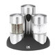 Kalorik Rechargeable Stainless Steel Salt and Pepper Grinder Set