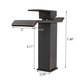 Elite 8817 Single-Lever Waterfall Basin Sink Faucet