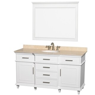 Great Prices Berkeley 60-inch White Single Vanity