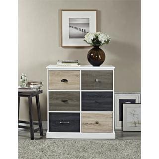 For sale Mercer 6-door Storage Cabinet with Multi-colored Doors