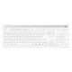 Macally Quick Switch Bluetooth Keyboard for Up to Five Devices