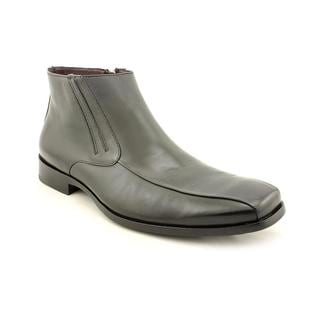 Johnston  Murphy Men's 'Shaler Zip Boot' Leather Boots - Overstock ...
