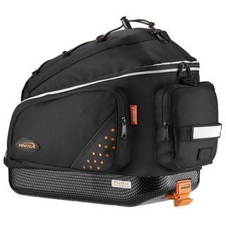 Ibera IB-BA1 Bike PakRak Clip-On and Quick-Release Commuter Trunk Bag-Image