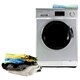 Equator 13 lb Silver Convertible Combo Washer Dryer with Optional Venting/ Condensing Drying