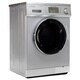 Equator 13 lb Silver Convertible Combo Washer Dryer with Optional Venting/ Condensing Drying