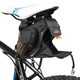 Ibera IB-SB3 Water Resistant Bike Strap-On Saddle Seat Pack Bag