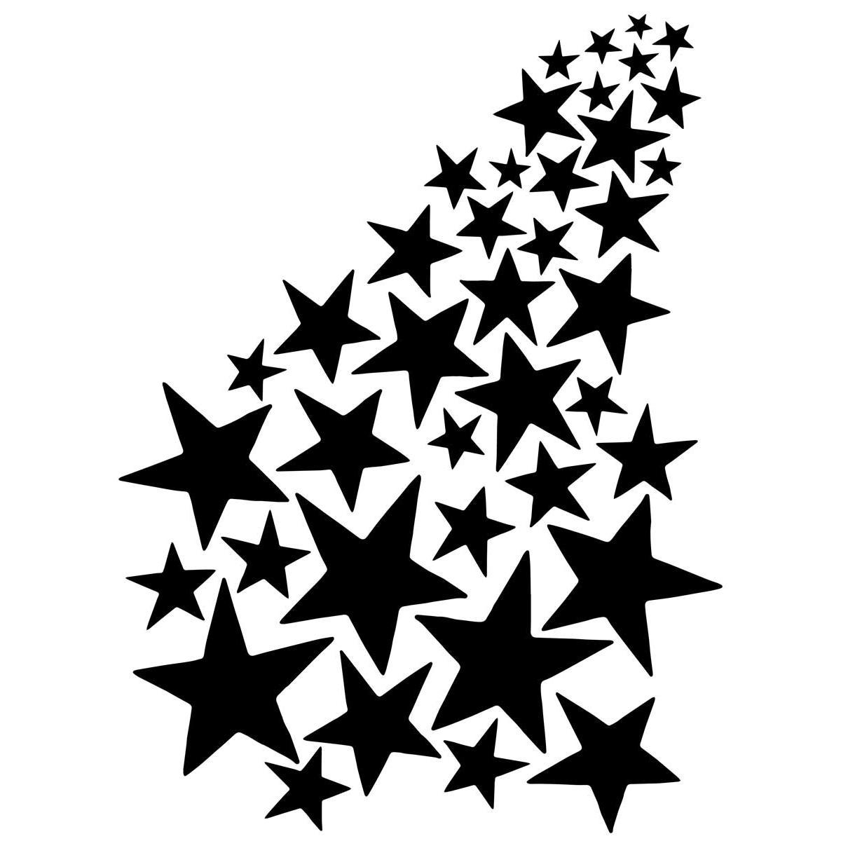 Joggles Stencil 9 X12 Shooting Stars Overstock Shopping Big