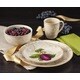 BonJour Dinnerware Orchard Harvest Stoneware 16-piece Print Set