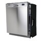 Equator ADA Compliant Full-size Built-in Silver Dishwasher