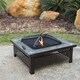 Corvus Templato 34-inch Fire Pit with Slate Tabletop