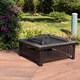 Corvus Templato 34-inch Fire Pit with Slate Tabletop