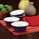 Rachael Ray Dinnerware Round & Square 4-piece Purple Stoneware Fruit Bowl Set 