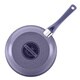 Farberware New Traditions Speckled Aluminum Nonstick 12 1/2-inch Lavender Deep Skillet