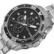 Akribos XXIV Men's Quartz Chronograph Stainless Steel Bracelet Watch