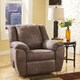 Signature Design by Ashley Jathan Mocha Rocker Recliner Chair