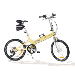 FBX Yellow 20-inch Monterey Folding Bike-Image