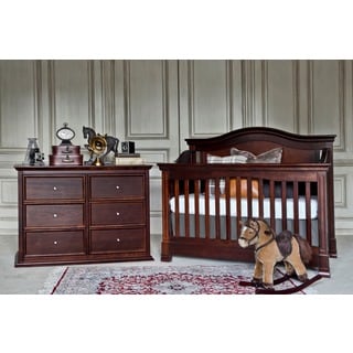 Find Shop Million Dollar Baby Classic Louis 4-in-1 Convertible Crib in Espresso