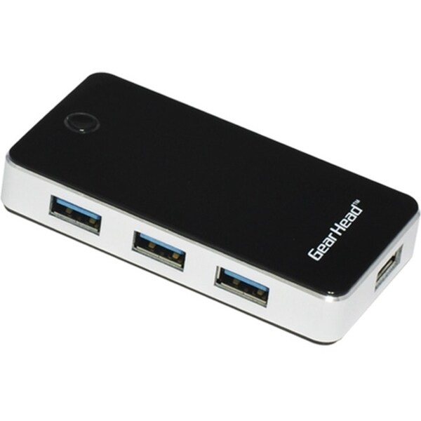 Gear Head 4Port USB 3.0 Hub Aluminum 16106478