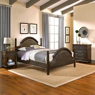 Home Styles Castaway Bed, Night Stand, and Chest