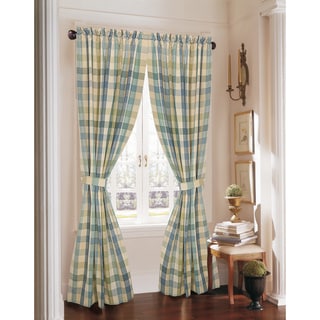 Plaid curtains