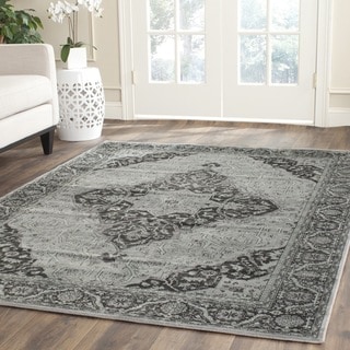Big Save Safavieh Vintage Light Blue/ Multi Viscose Rug (11' x 15')