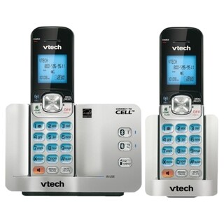 VTech DS6511-2 DECT 6.0 Expandable Cordless Phone with Bluetooth Conn