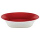 Rachael Ray Round/Square Red 4-piece Stoneware Bowl Set
