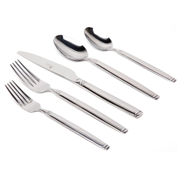Isaac Mizrahi Abernathy 20-piece Flatware Set