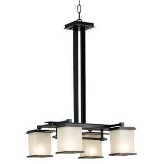 (^.^)/  Abriella 4-light Oil Rubbed Bronze Chandelier