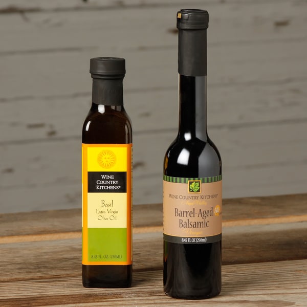 Wine Country Kitchens Basil Extra Virgin Olive Oil and Barrel Aged
