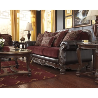 Great Prices Signature Design by Ashley Weslynn Place Burgundy Sofa