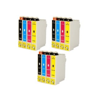 Replacement 200 T200XL T200 Epson XP-200 XP-300 XP-400 WF-2520 WF-2530 2540 Ink Cartridge (Pack of 12)
