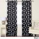 Aurora Home Moroccan Tile Room Darkening Grommet Top 84-inch Curtain Panel Pair