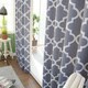Aurora Home Moroccan Tile Room Darkening Grommet Top 84-inch Curtain Panel Pair