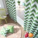 Aurora Home Chevron Print Room Darkening Grommet Top 84-inch Curtain Panel Pair