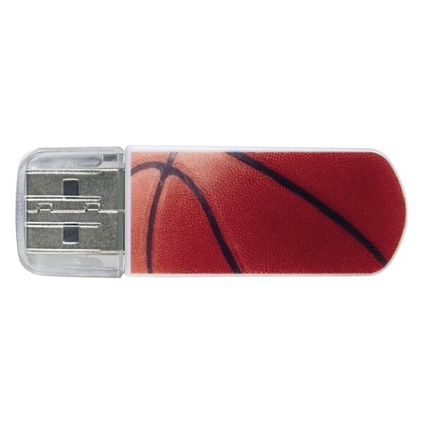 Verbatim 8GB Mini USB Flash Drive, Sports Edition - Basketball