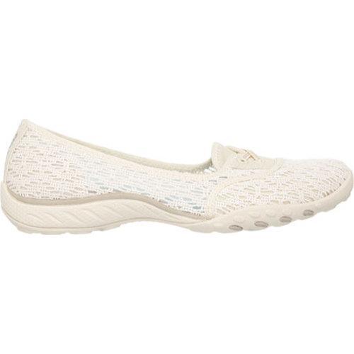 Women's Skechers Relaxed Fit Breathe Easy Cutie Pie Flat Natural